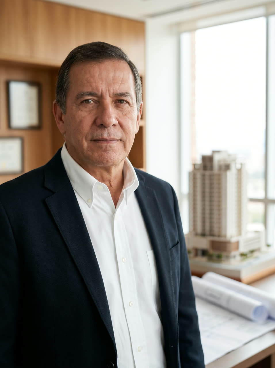Gerencia revisando tableros